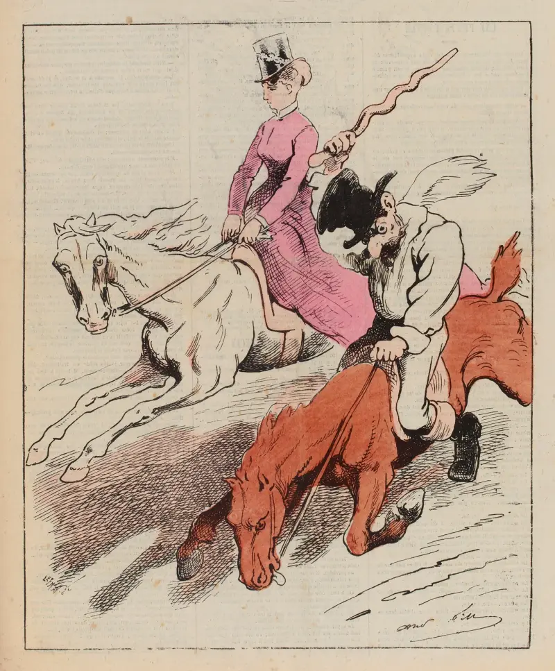 Winterschlittenfahrt von André Gill