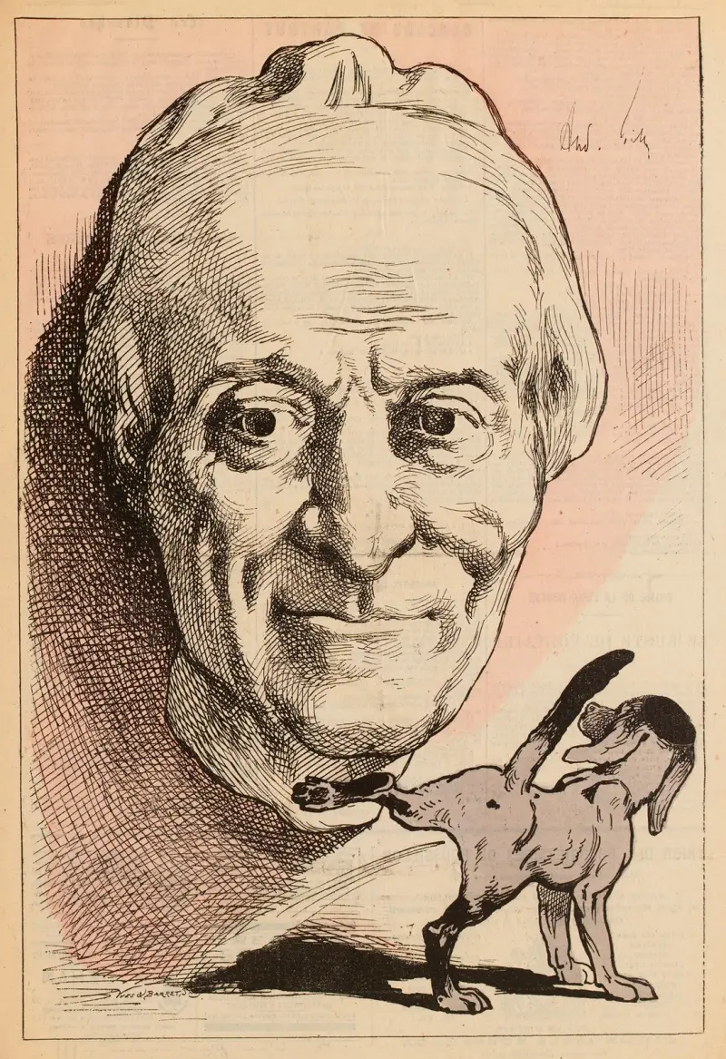 Schläfst du zufrieden, Nonotte von André Gill