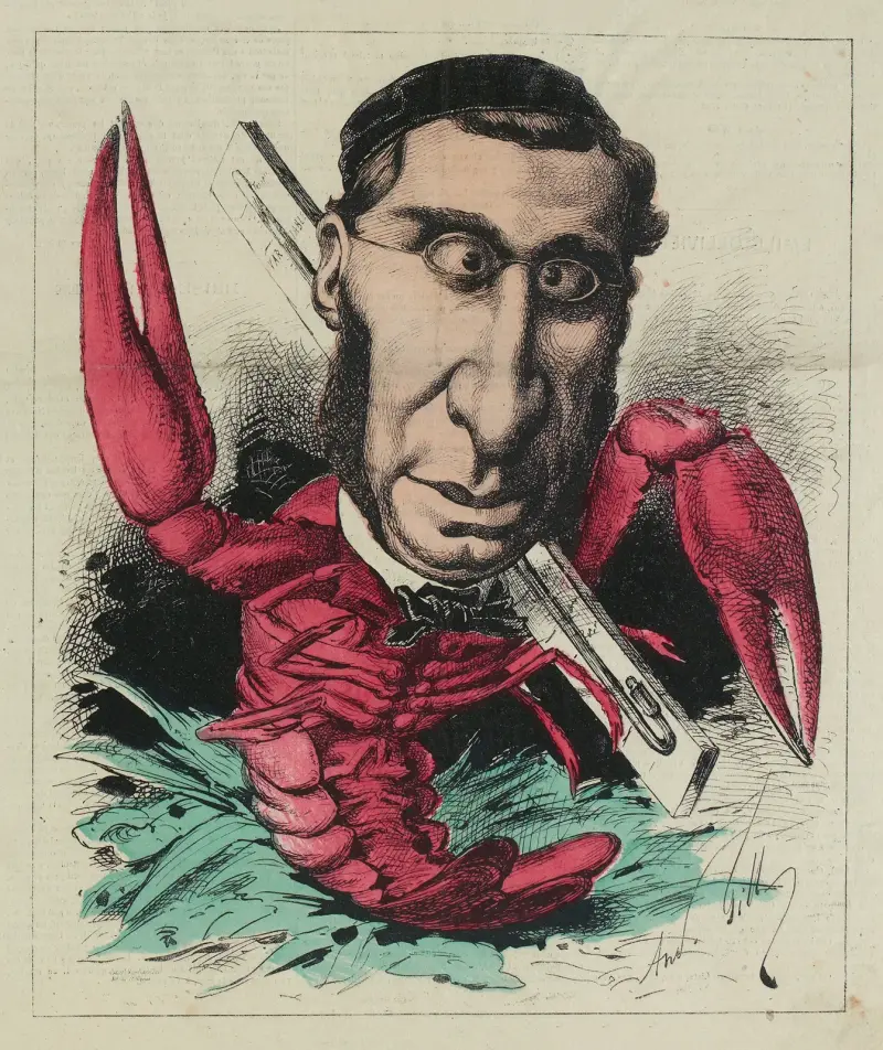 Emile Ollivier von André Gill