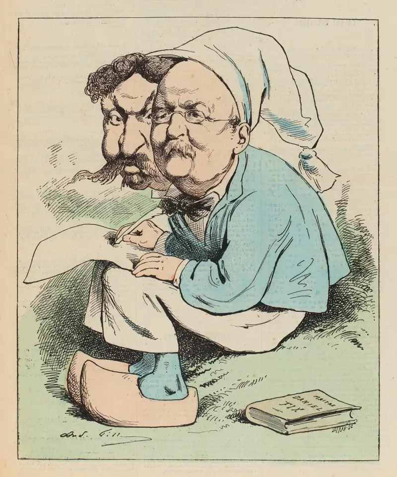 Erckmann-Chatrian von André Gill