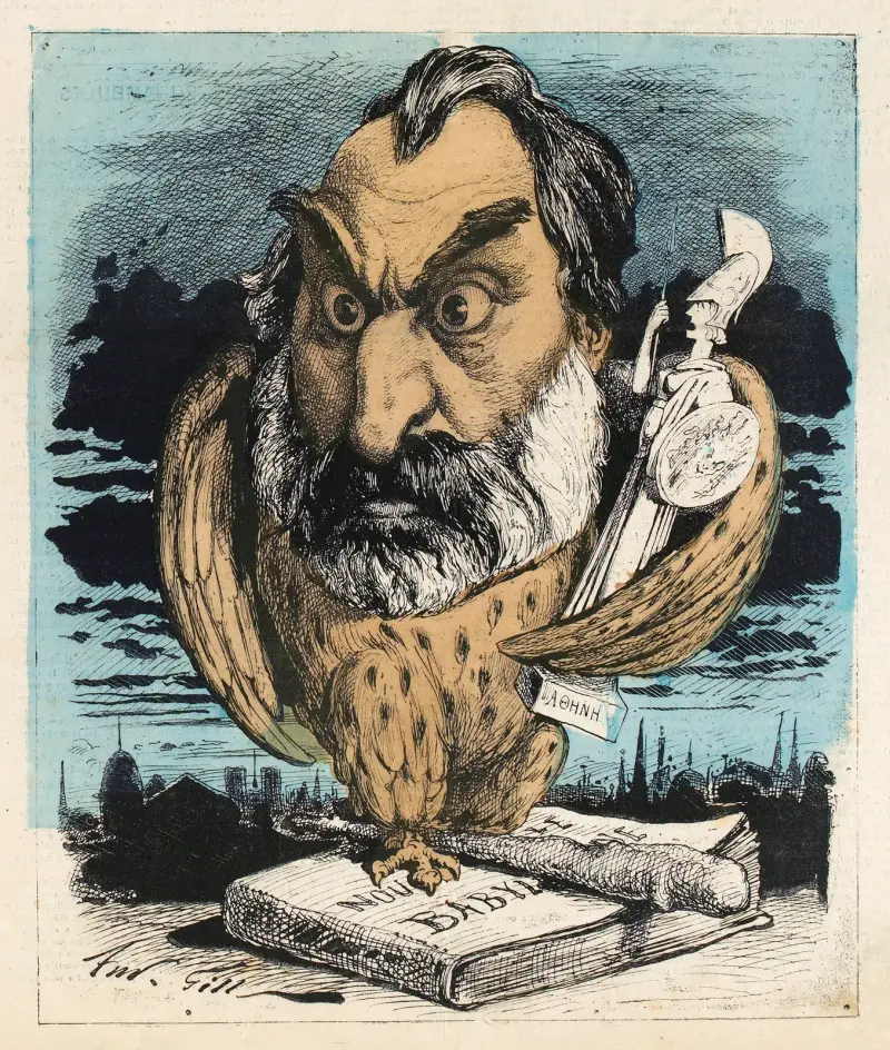 Eugène Pelletan von André Gill