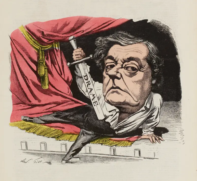 Frédérick Lemaître av André Gill