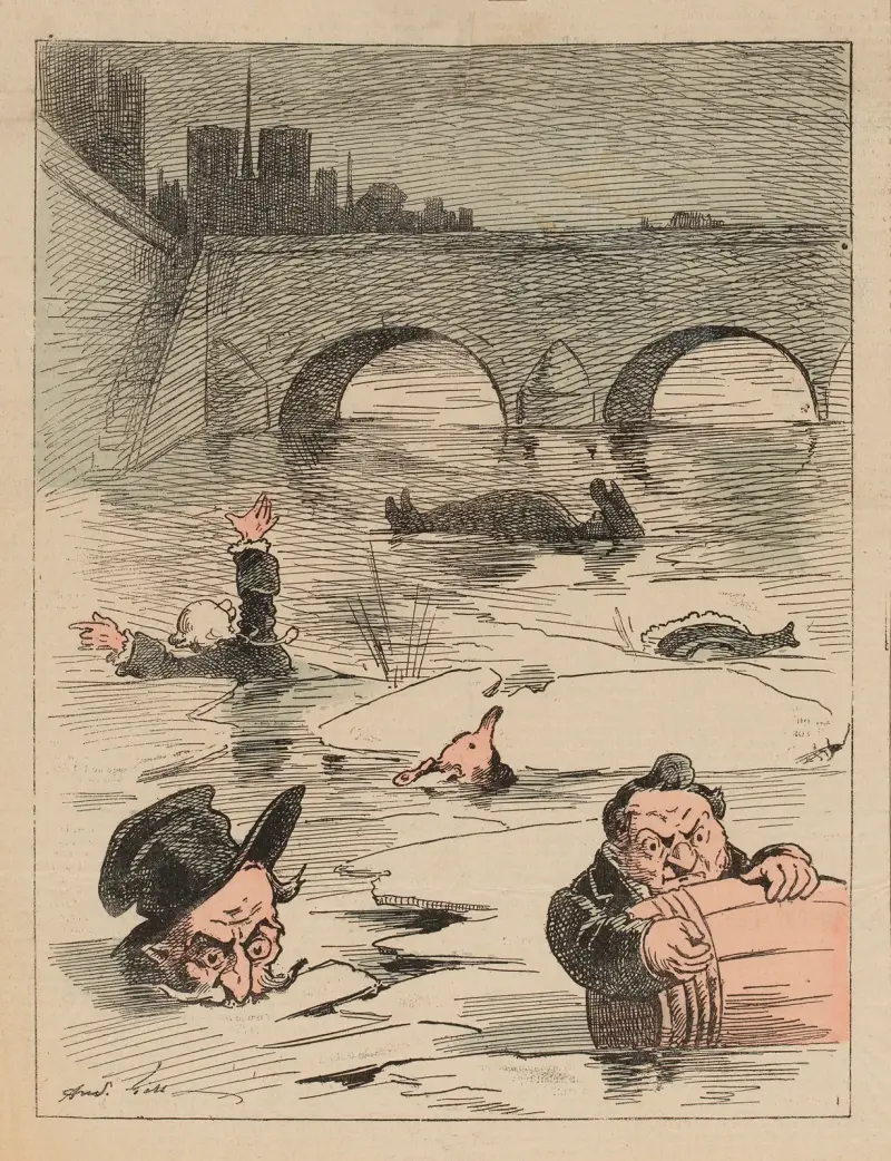 Die Niederlage von André Gill