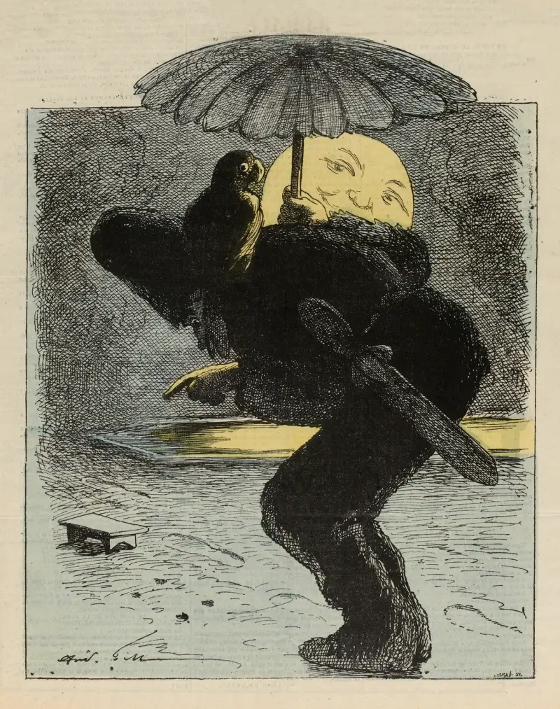 Die Fährte von André Gill