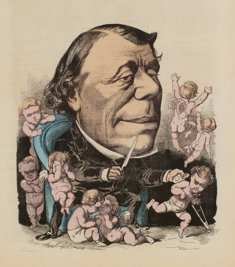 Le Dr. Ricord av André Gill