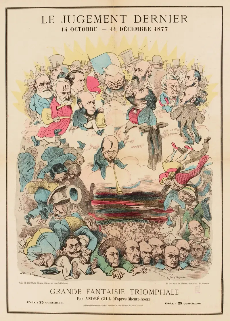 Le jugement dernier, André Gill
