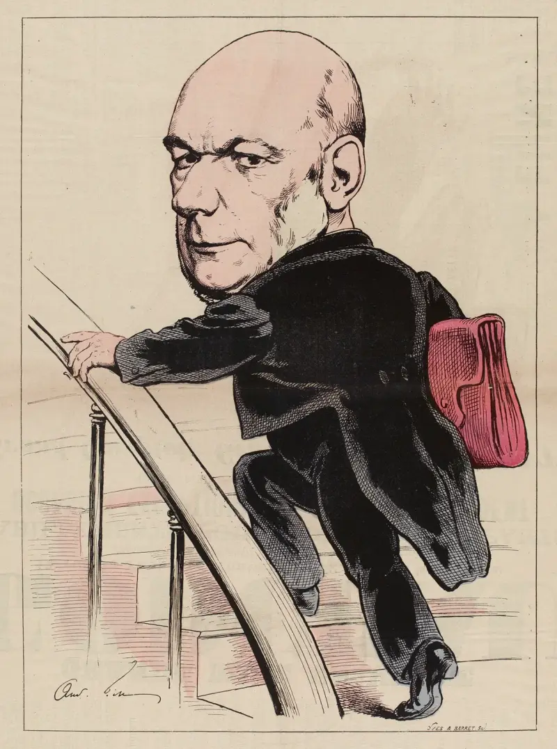 Le président Grévy av André Gill