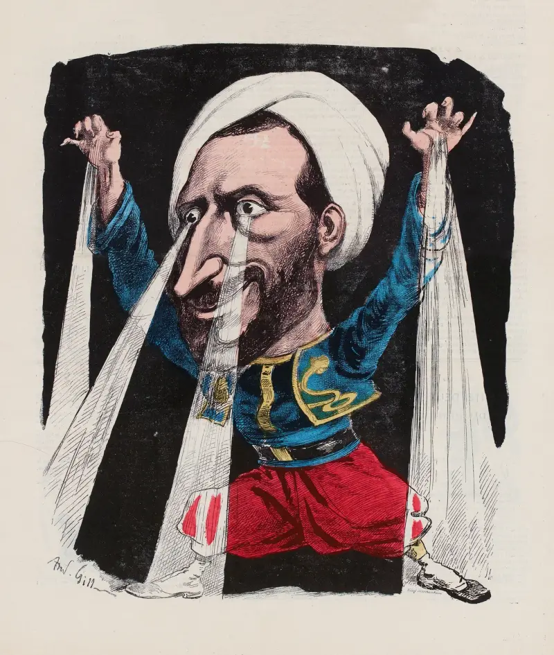 Den helande zouaven av André Gill