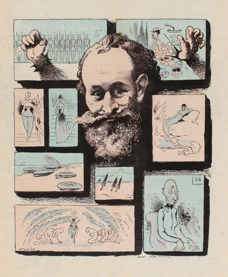 Salongens triumfatorer av André Gill