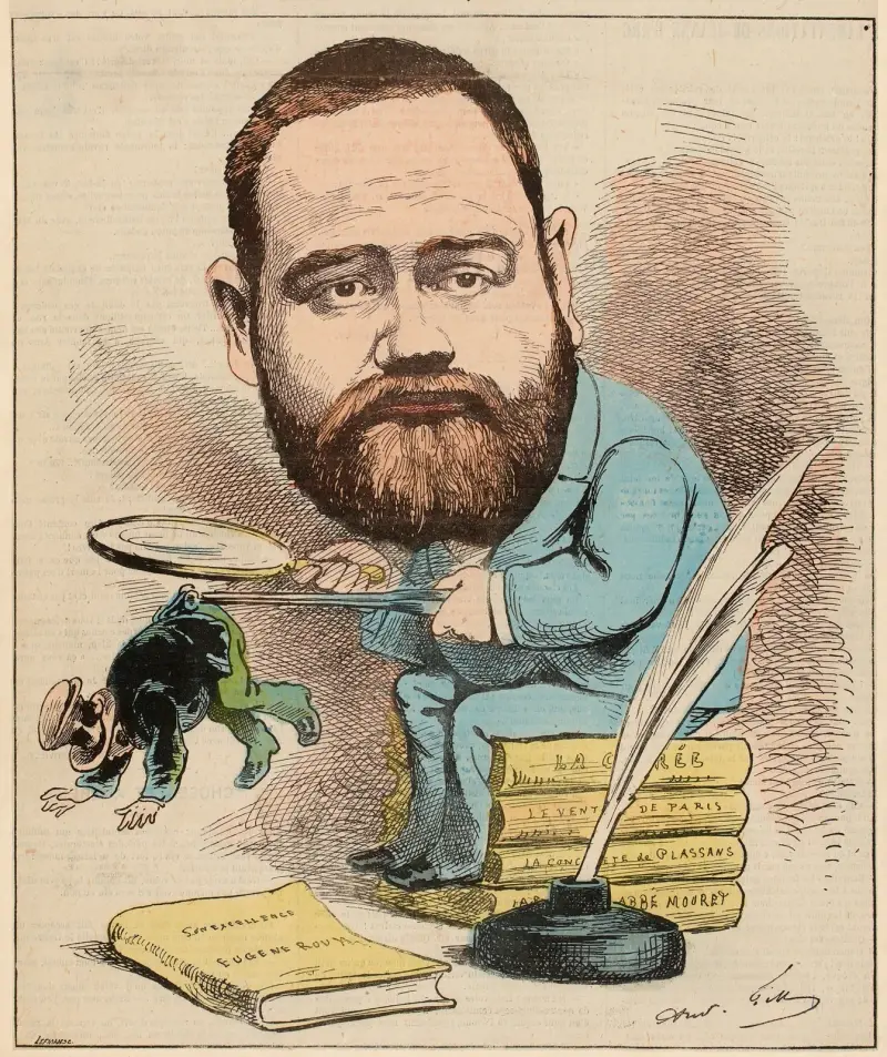 M. Emile Zola av André Gill