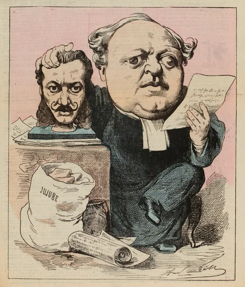 M.Lachaud Père & Fils av André Gill