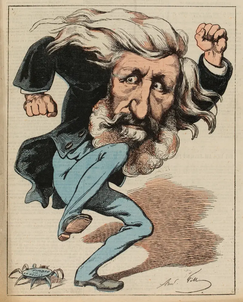 M.Langlois av André Gill