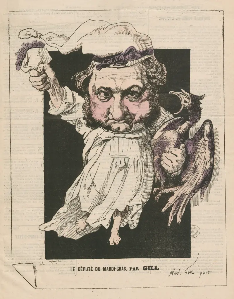 M. Rouher; Le député du Mardi-Gras av André Gill