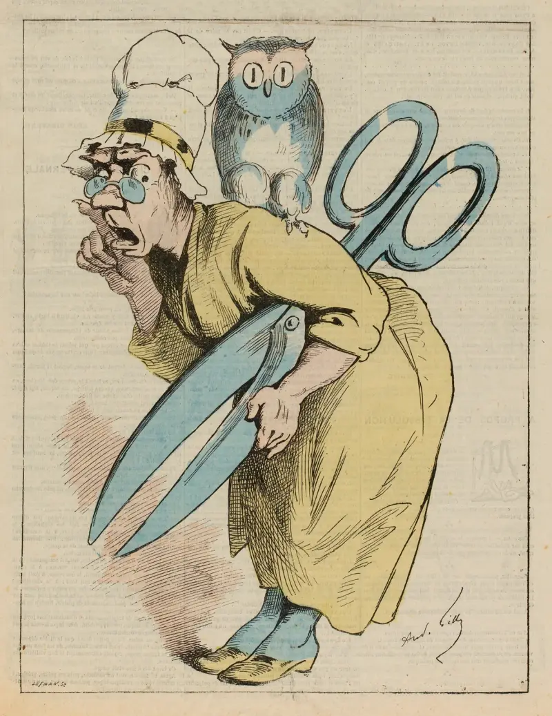 Madame Anastasie av André Gill