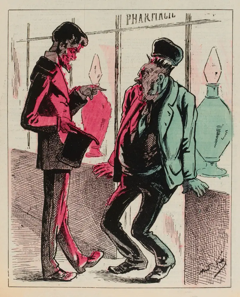 Pariser Handbuch für Rasierer von André Gill