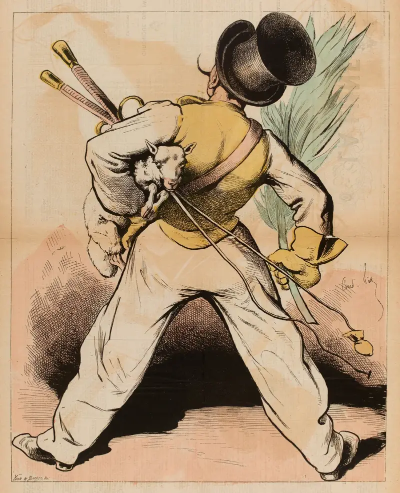 Pas vierge.et martyr,, André Gill