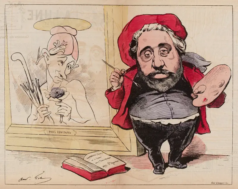 Pinxit (Salon de 1877) von André Gill