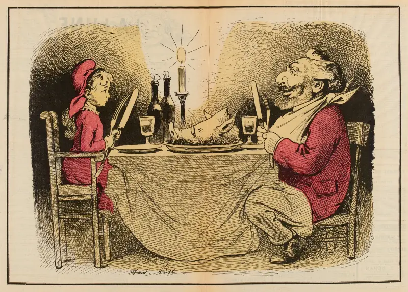 Réveillon von André Gill