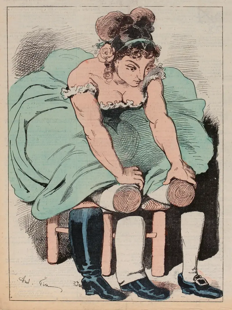 Sur quel pied danser av André Gill