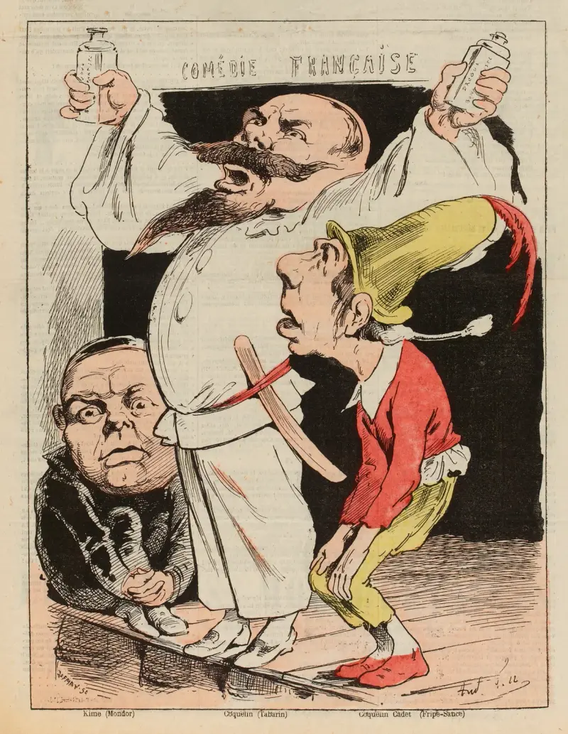 Tabarin (Comédie Française) von André Gill