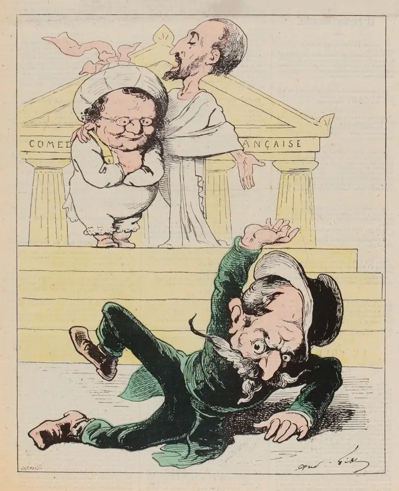 Théâtre français l’Ilote av André Gill