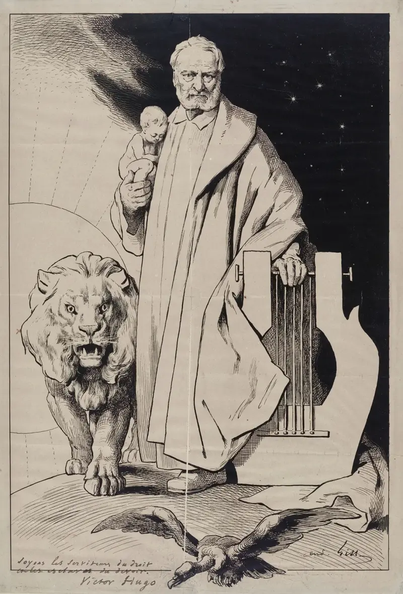 Victor Hugo, 1877 – Nr. 2 von André Gill