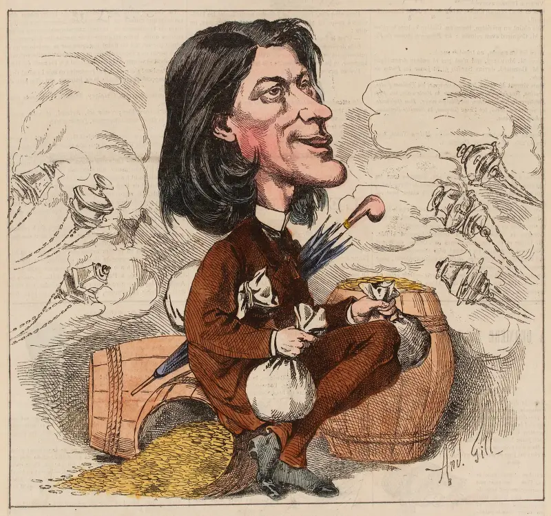 Victorien Sardou av André Gill