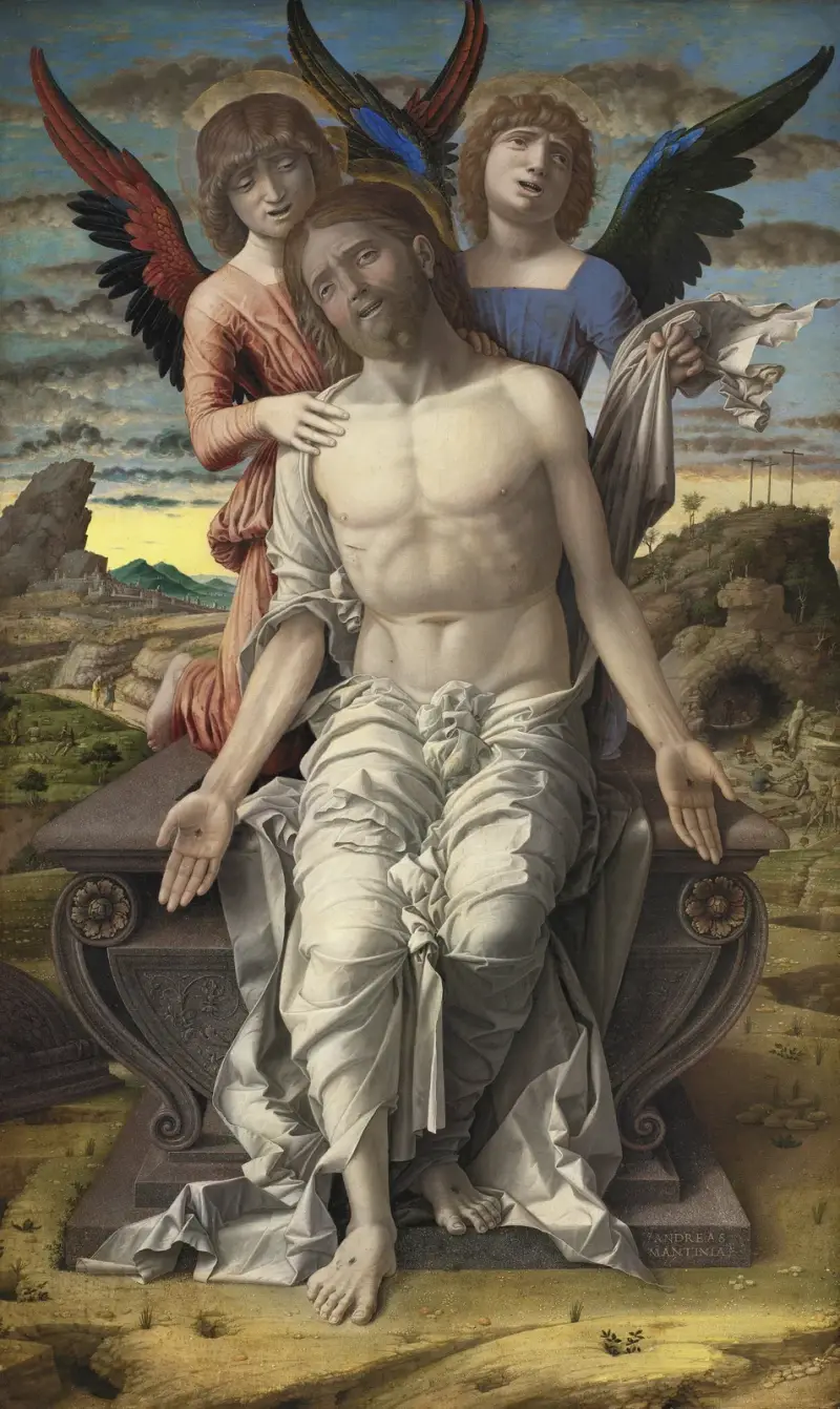 Kristus som lidande återlösare av Andrea Mantegna