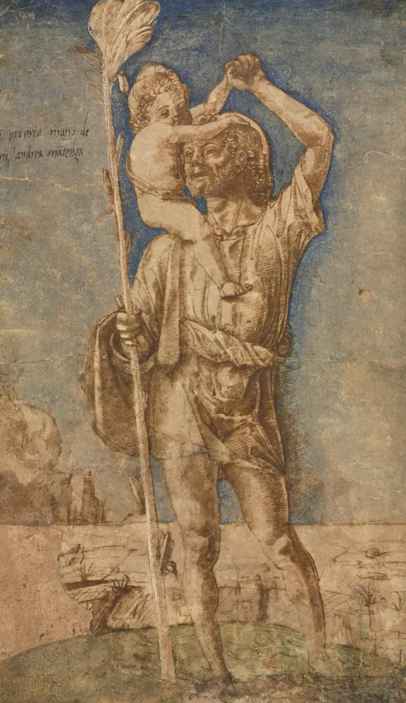 Svatý Kryštof, Andrea Mantegna