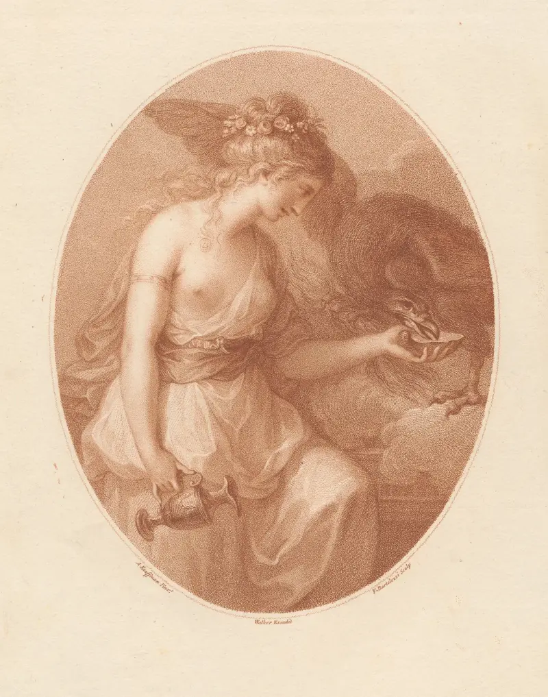 Hebe av Angelica Kauffmann