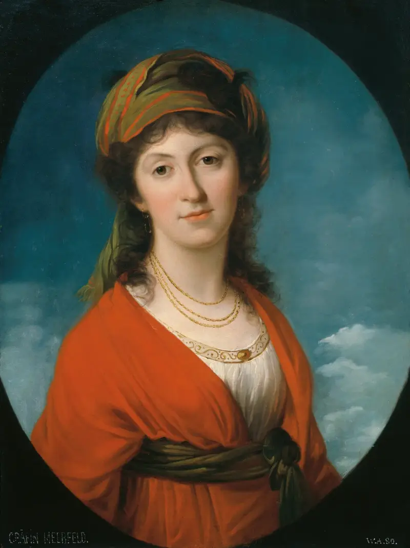 Marie Therese Gräfin Meerfeld, född Gräfin Dietrichstein av Angelica Kauffmann
