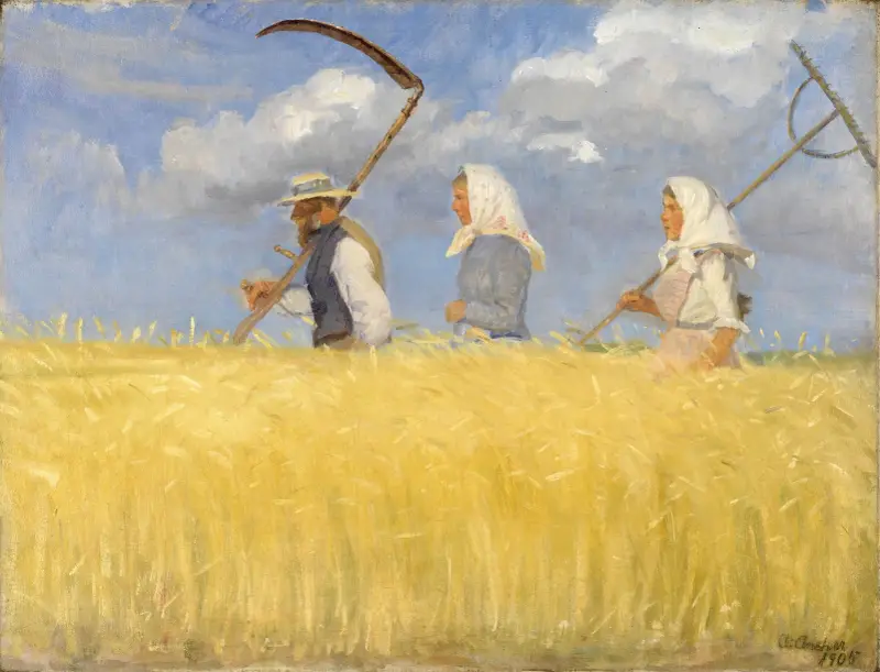 Ženci, Anna Ancher