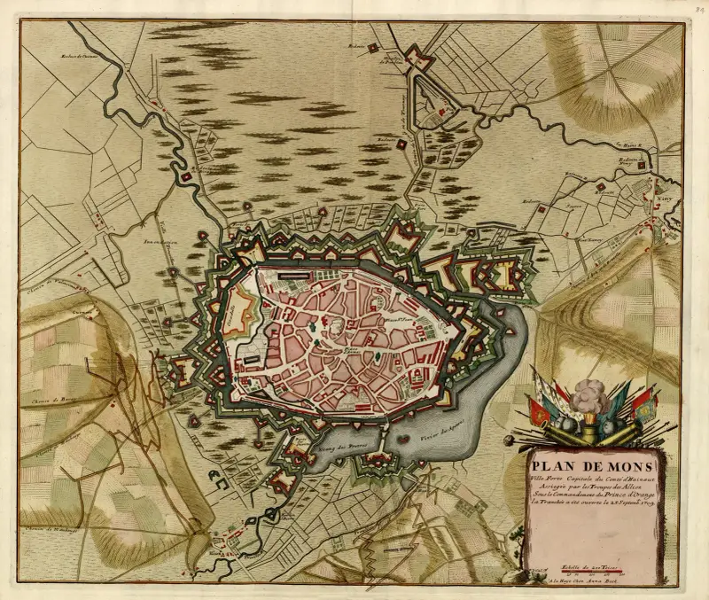 Plan von Mons von Anna Beek