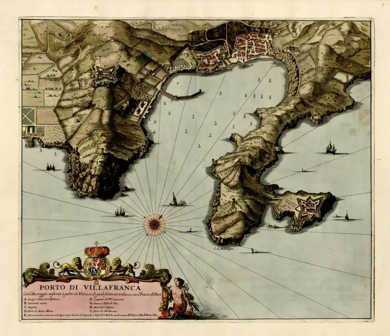 Porto di Villafranca av Anna Beek
