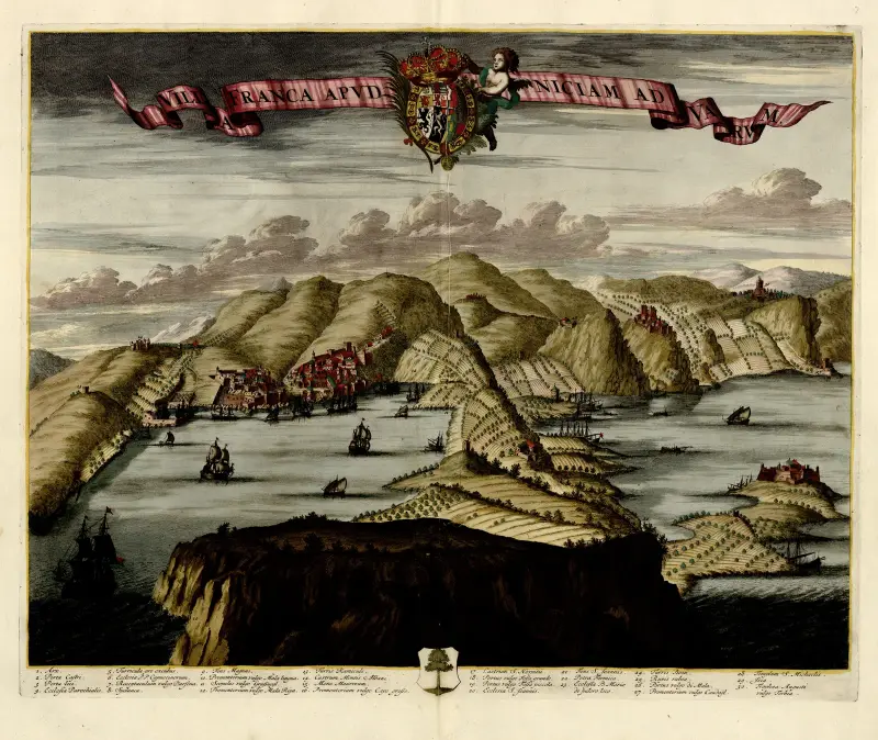 Villa Francia apvd Niciam ad Varvm av Anna Beek