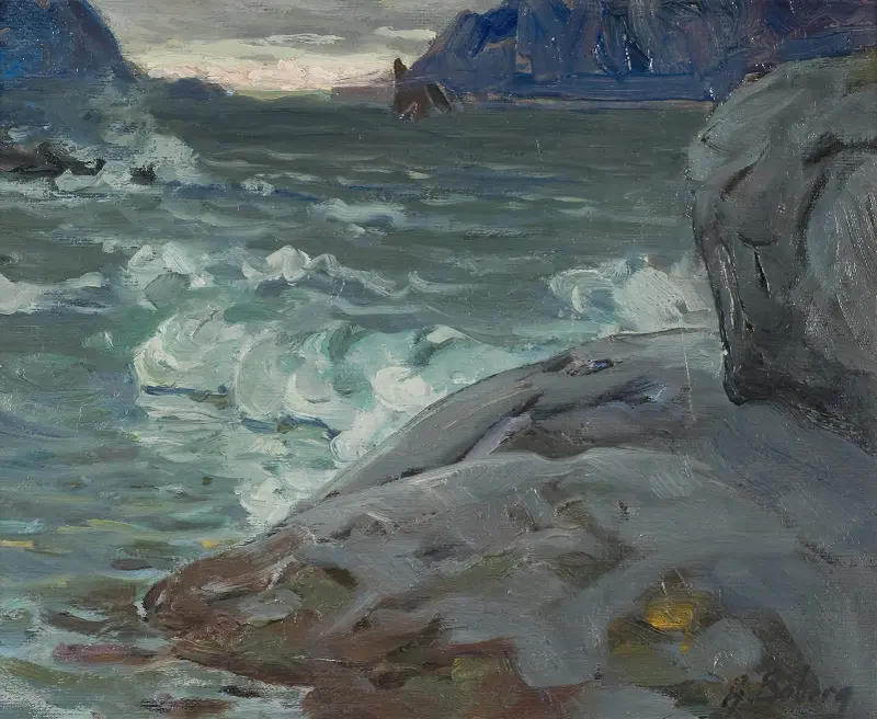 Strand. Studie från Nordnorge av Anna Boberg