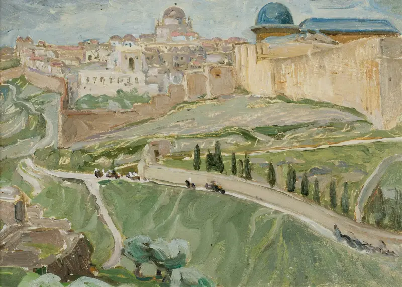 Bei Jerusalem von Anna Boberg