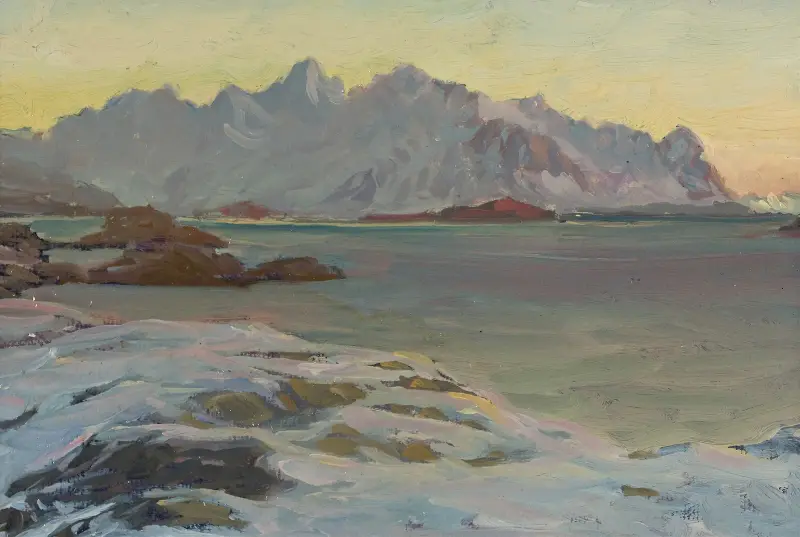 Berge. Studie aus Nordnorwegen, Nr. 1 von Anna Boberg