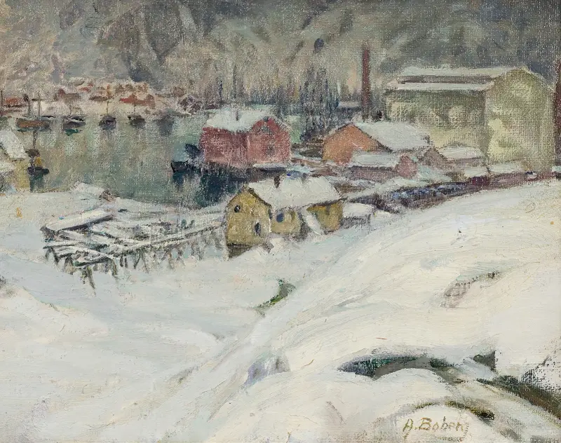 Mulet väder. Studie från Nordnorge av Anna Boberg