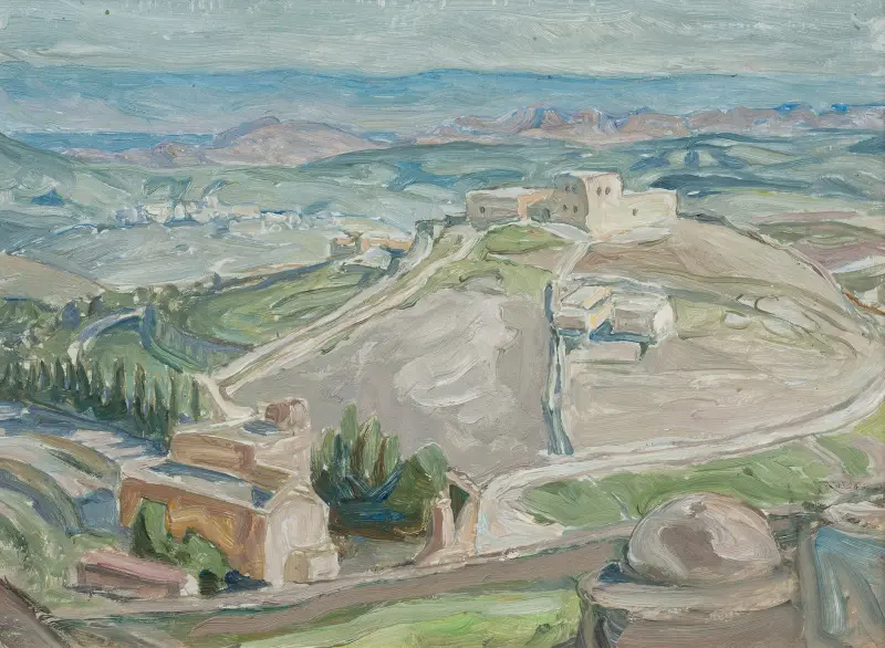 Studie z Getsemane, Anna Boberg