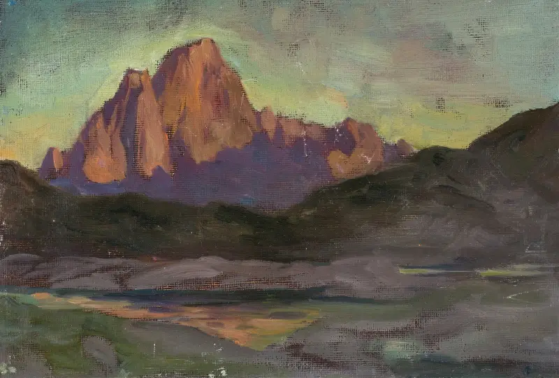 Vågakallen. Studie aus Lofoten von Anna Boberg