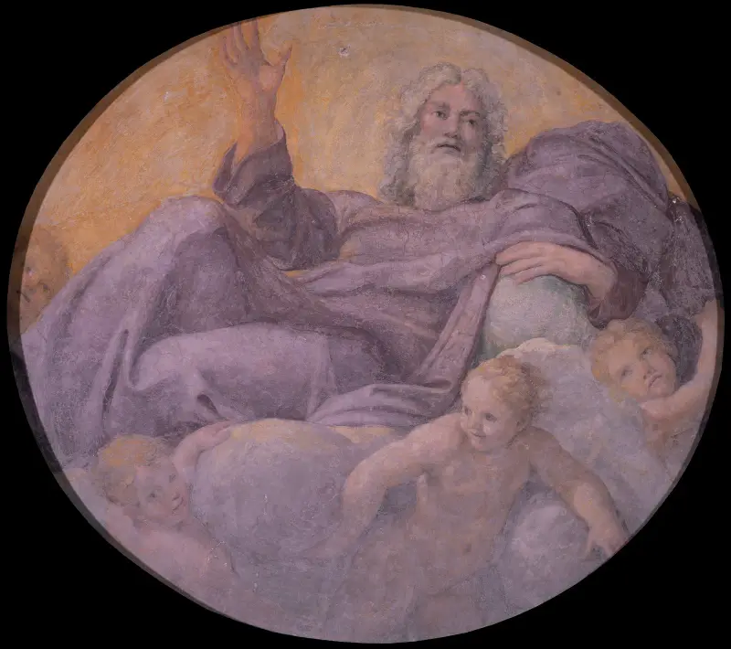 Ewiger Vater von Annibale Carracci