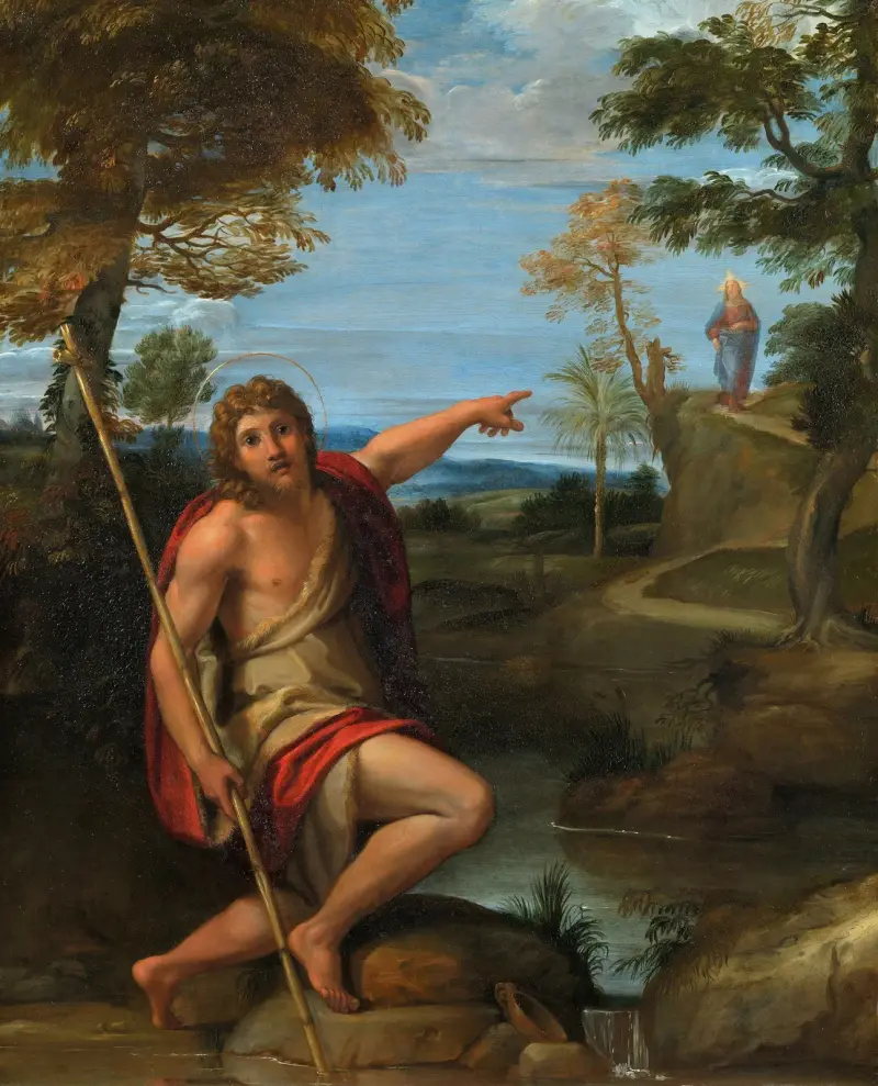 Johannes döparen av Annibale Carracci