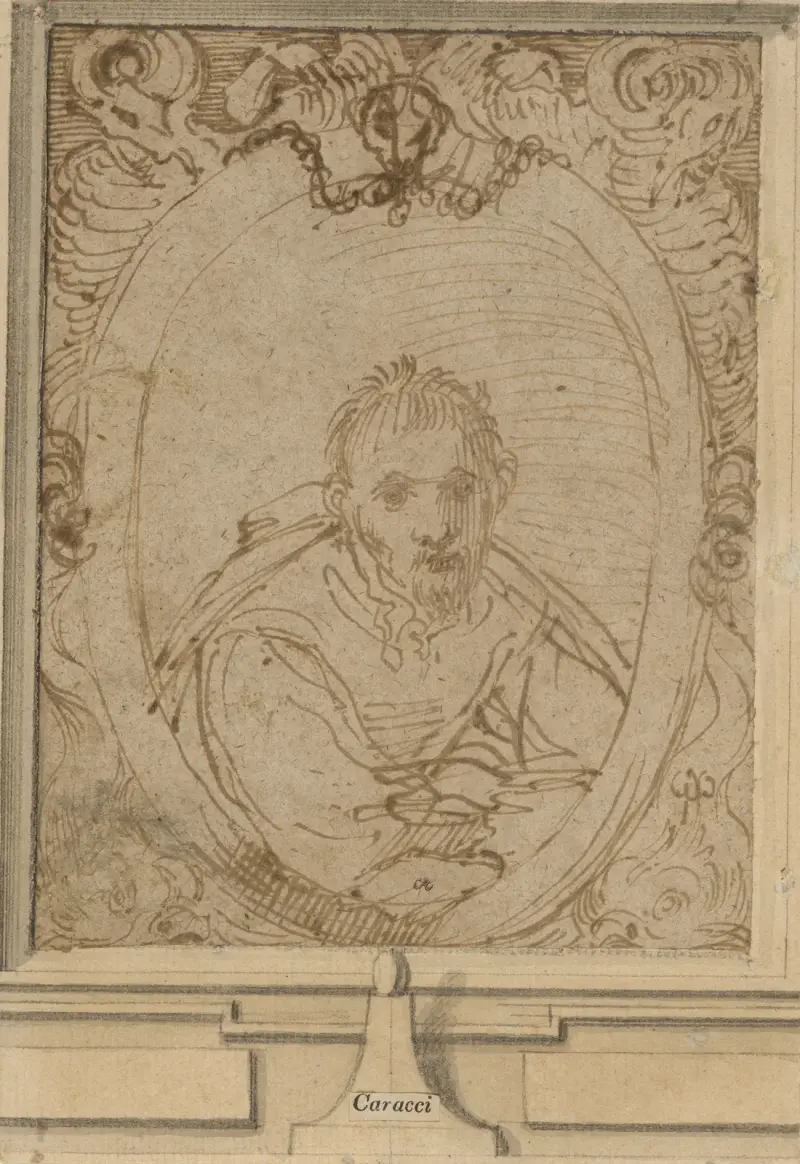 Autoportrét, Annibale Carracci