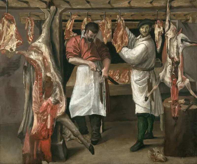 Slaktarbutiken av Annibale Carracci