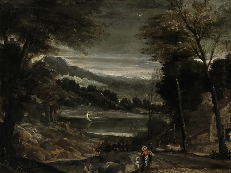 Návrat z útěku do Egypta, Annibale Carracci