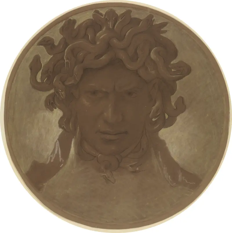 Haupt der Medusa von Anselm Feuerbach