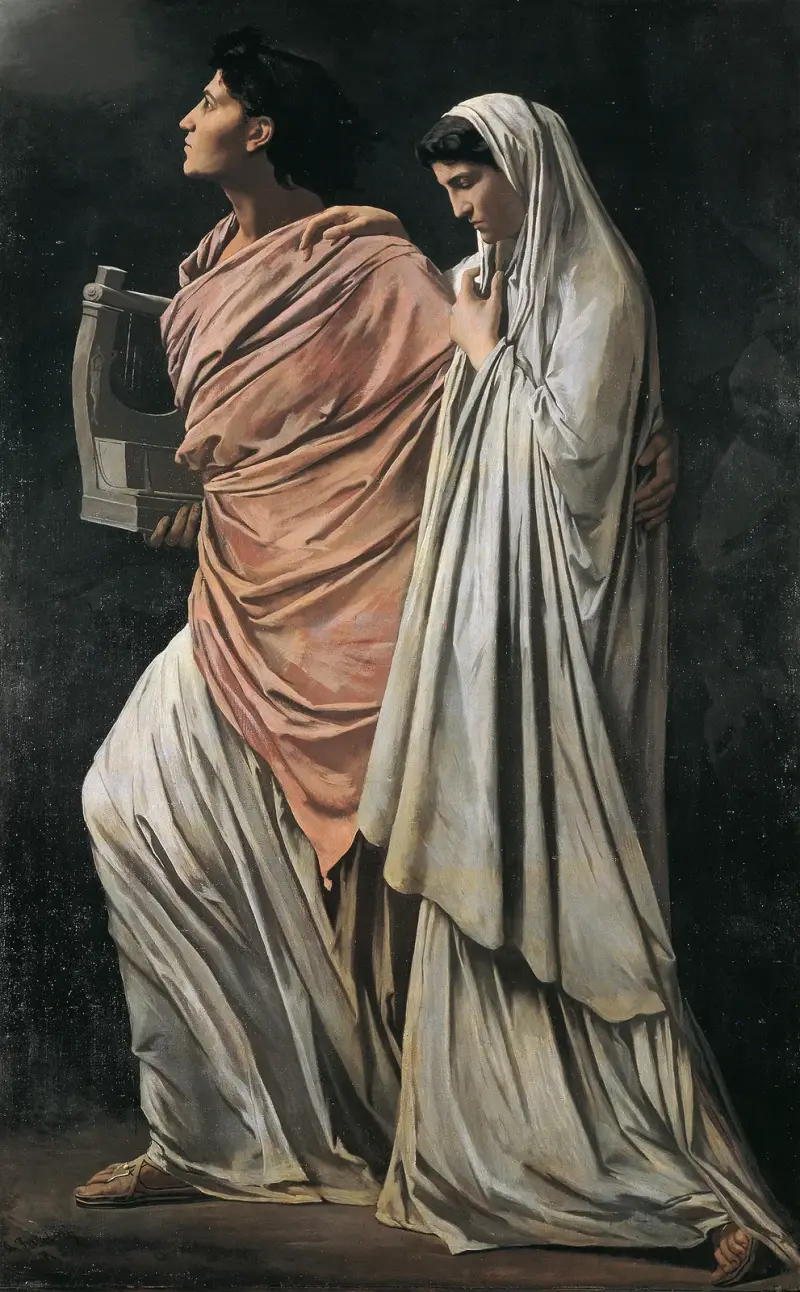 Orfeus och Eurydike av Anselm Feuerbach