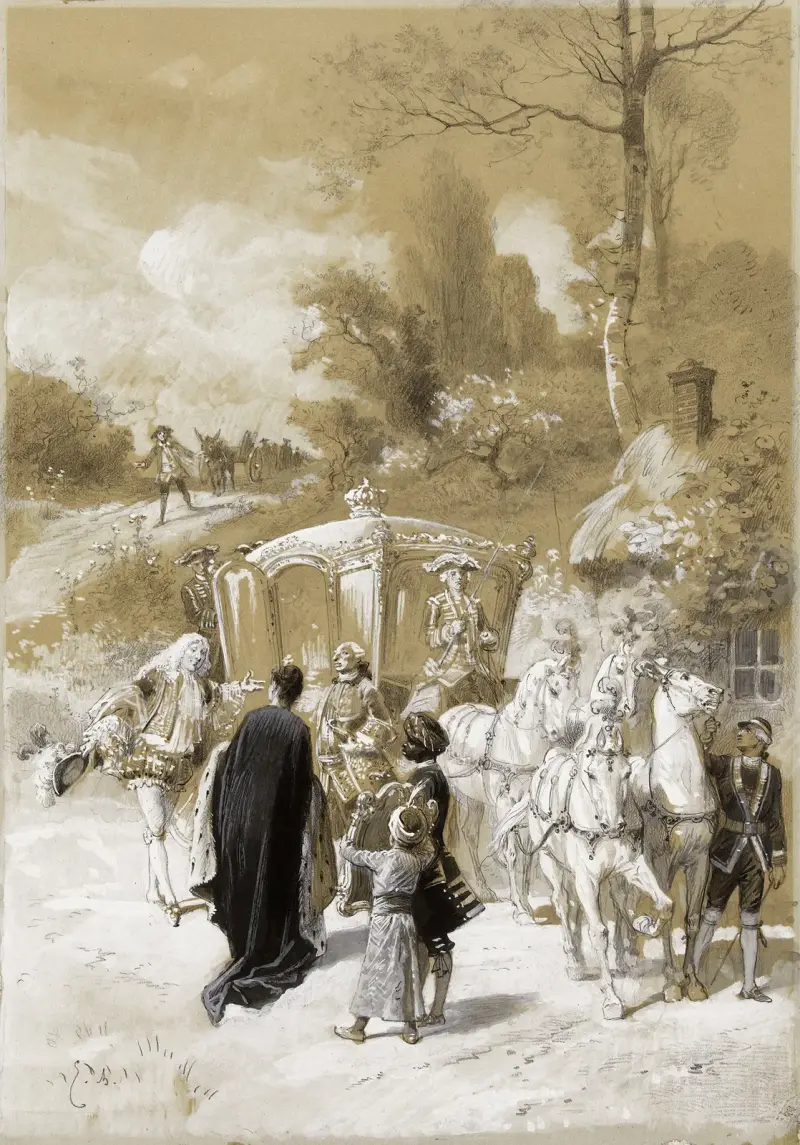 Les Deux trouvailles de Gallus av Émile-Antoine Bayard