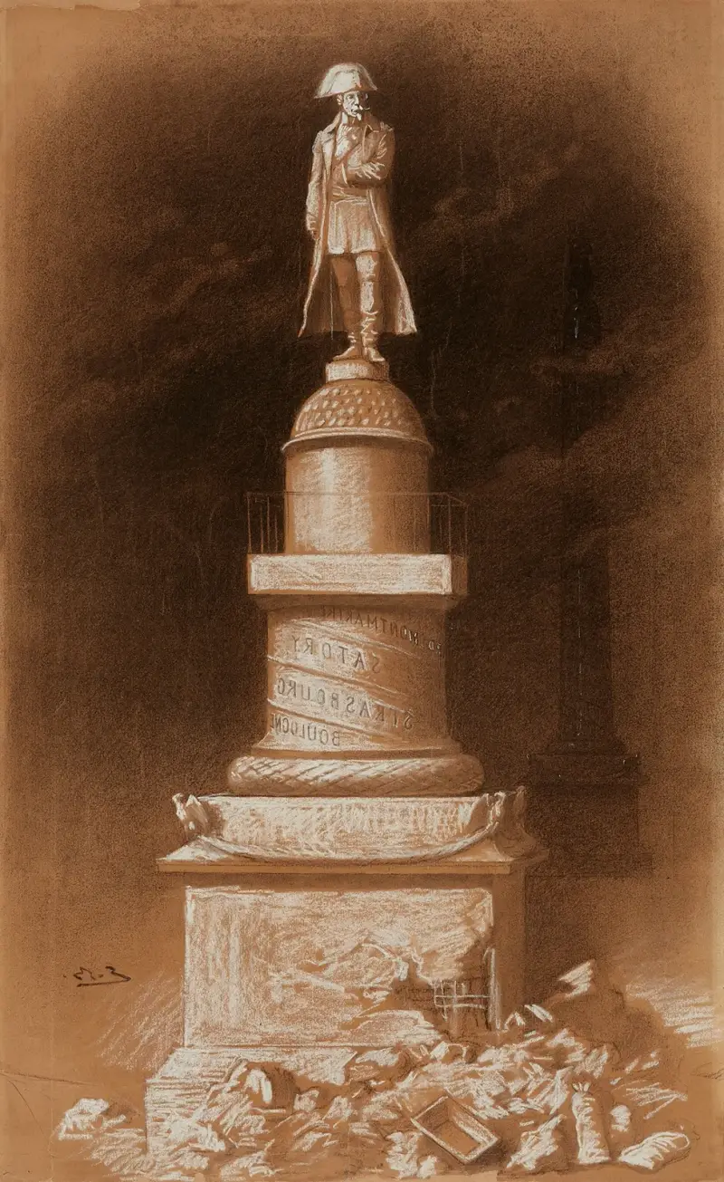 Napoléon le petit se superpose à Napoléon le grand av Émile-Antoine Bayard